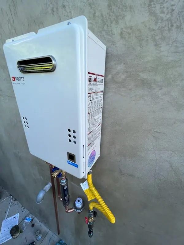 Tankless water heater installation for Lowell homes